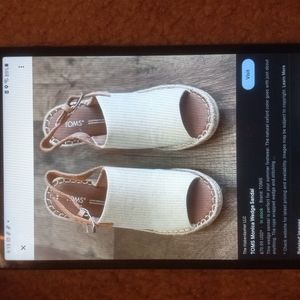 Tom's Monica wedge sandals